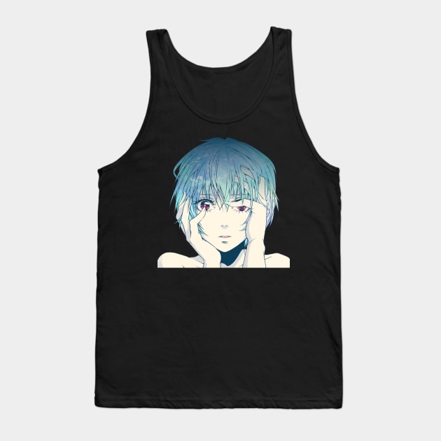 Rei Ayanami Tank Top by orboffails